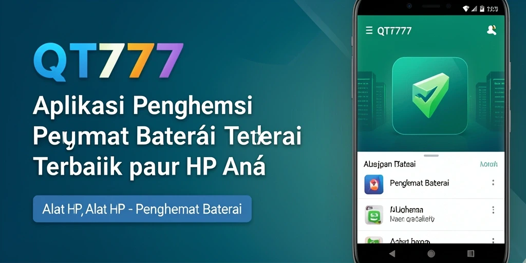 Tampilan antarmuka utama QT777 yang sederhana dan efisien.