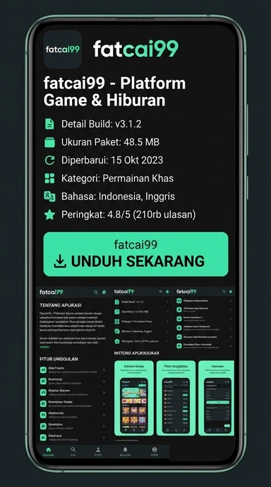Tampilan halaman APK fatcai99